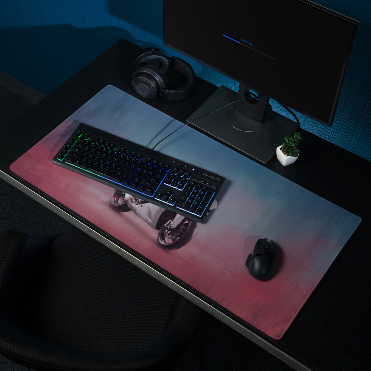 Ducati Panigale Inspired Extended Gaming Mouse Pad, Large Desk Mat