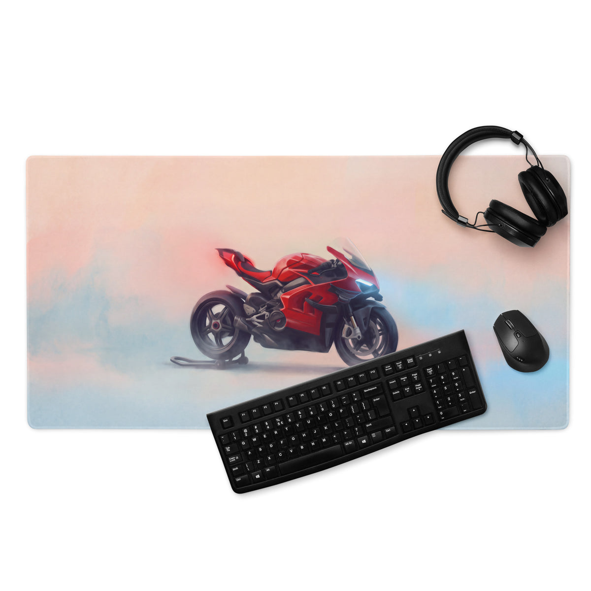 Ducati Superleggera V4 Inspired Oversized Gaming Mousepad, Premium Desk Mat