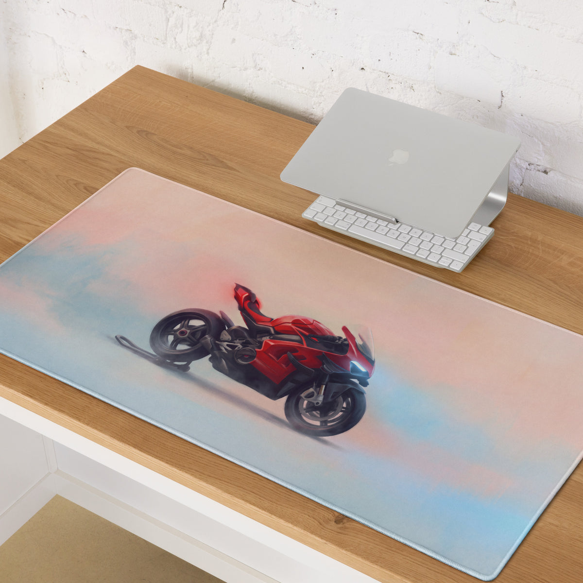 Ducati Superleggera V4 Inspired Oversized Gaming Mousepad, Premium Desk Mat