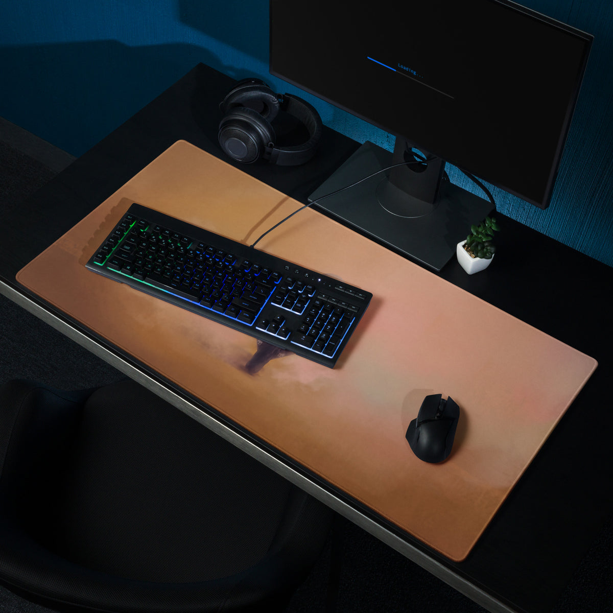 BMW M1000RR Inspired Extra Large Desk Pad, Aesthetic Mousepad for Setup