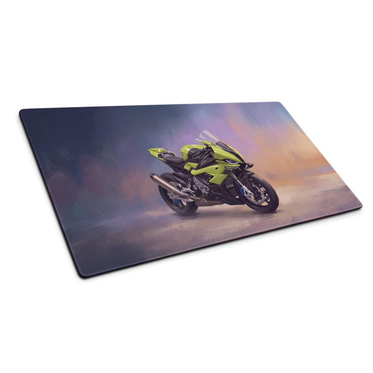 BMW S1000RR Custom Inspired Extended Mouse Pad, Large Desk Mat for Office & Setup
