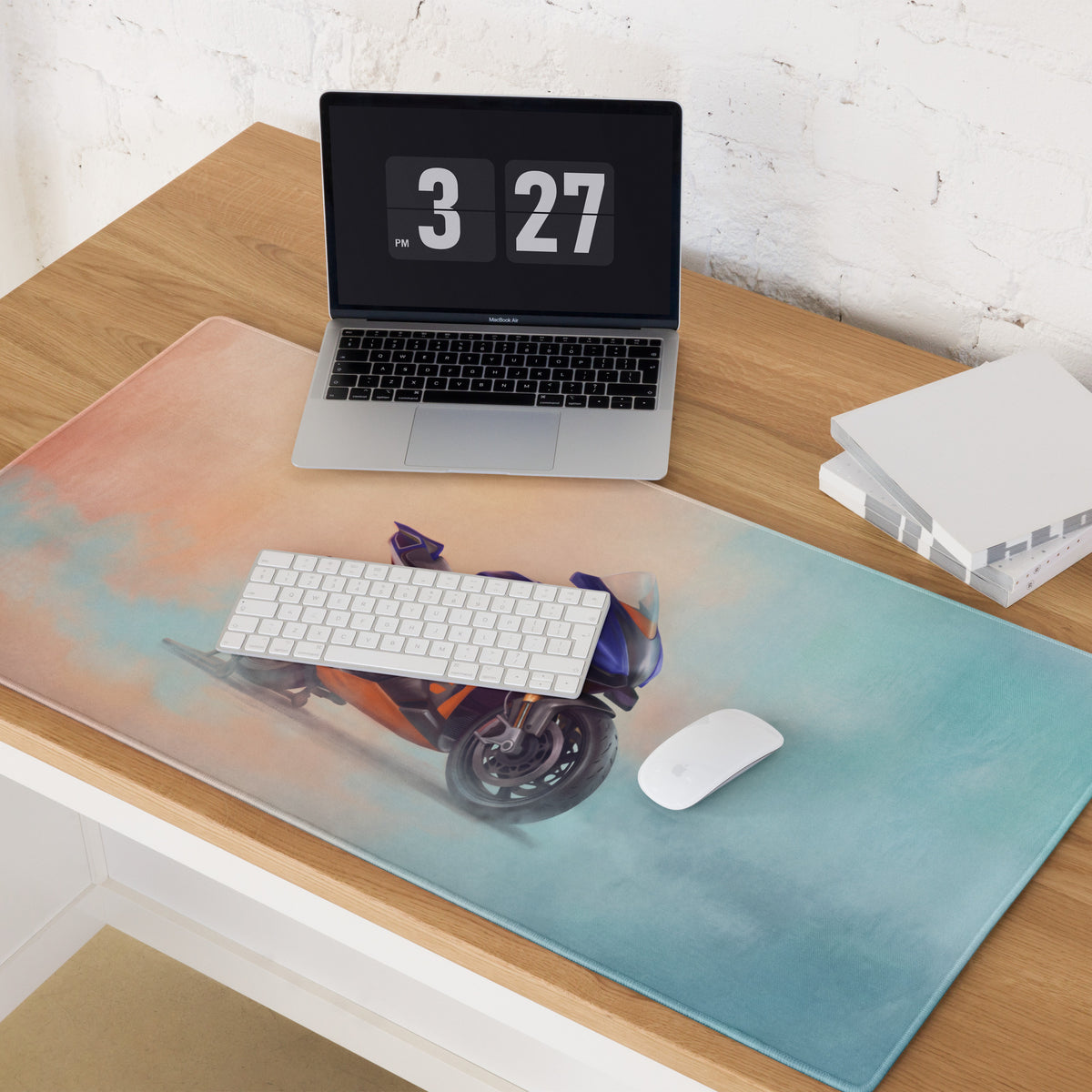 Aprilia RSV4 Xtrenta Inspired Extended Mouse Pad, Large Desk Mat for Office & Setup