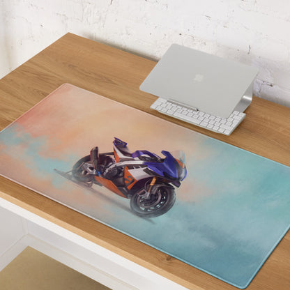 Aprilia RSV4 Xtrenta Inspired Extended Mouse Pad, Large Desk Mat for Office & Setup