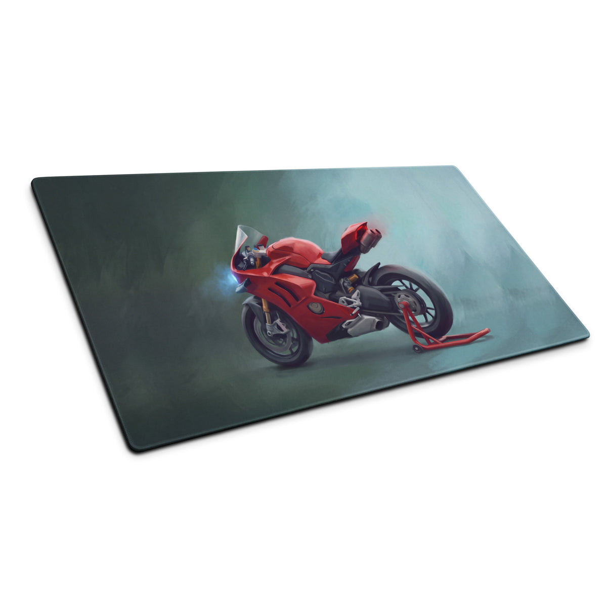Ducati Panigale V4 Inspired Extra Large Desk Mat, Aesthetic Mousepad for Gamers
