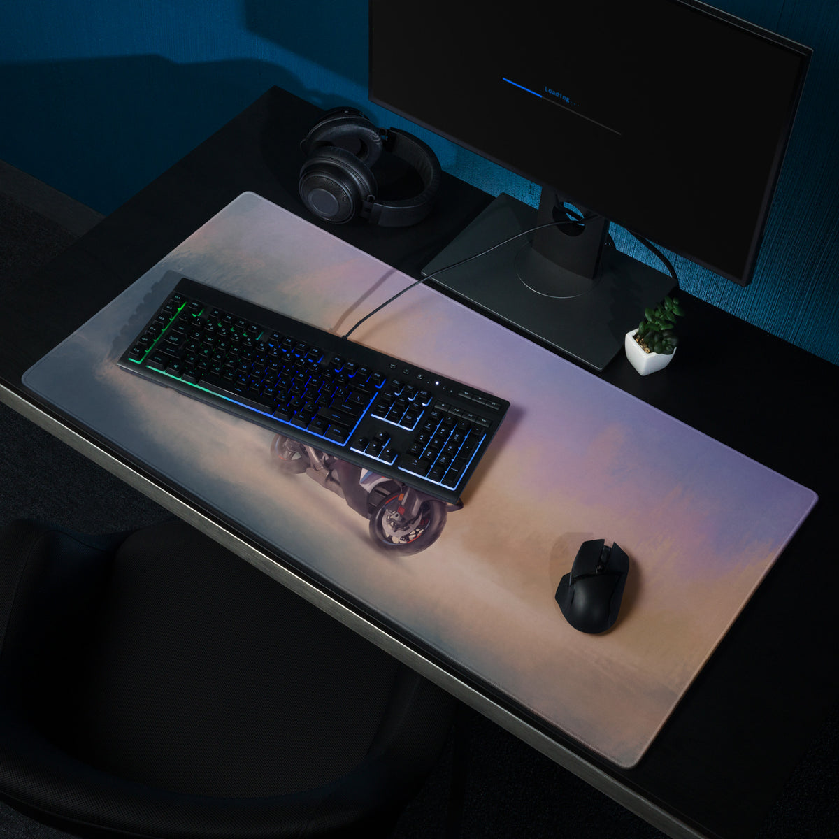 BMW M1000RR Inspired Large Mousepad, Premium Desk Mat for PC Setup