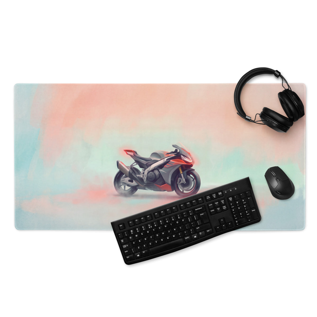 Aprilia RSV4 Inspired Large Desk Pad, Premium Gaming Mousepad for PC Setup