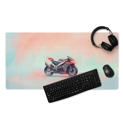 Aprilia RSV4 Inspired Large Desk Pad, Premium Gaming Mousepad for PC Setup