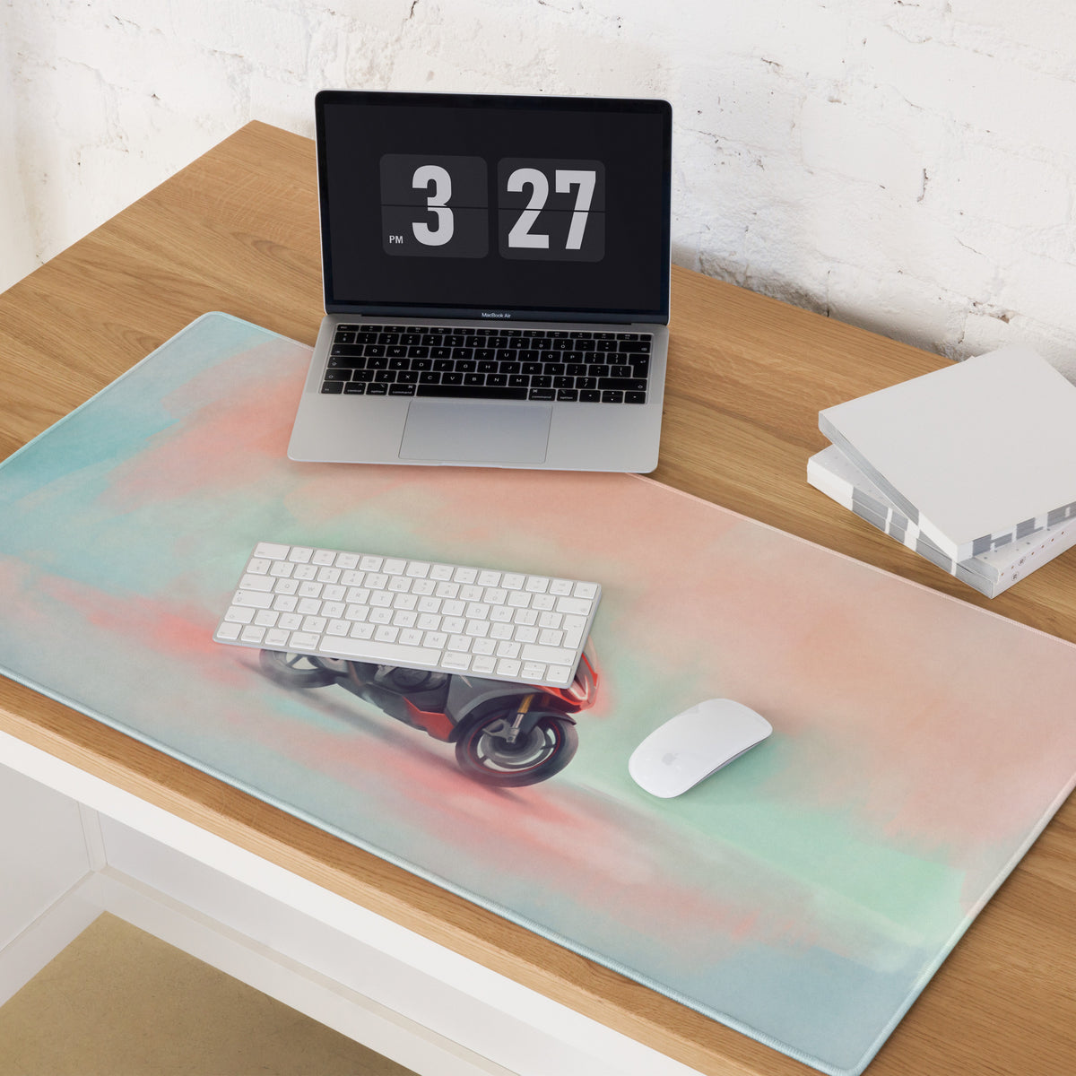 Aprilia RSV4 Inspired Large Desk Pad, Premium Gaming Mousepad for PC Setup