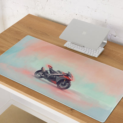 Aprilia RSV4 Inspired Large Desk Pad, Premium Gaming Mousepad for PC Setup