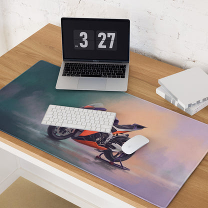 Aprilia RSV4 Xtrenta Inspired Extended Gaming Mouse Pad, Large Desk Mat