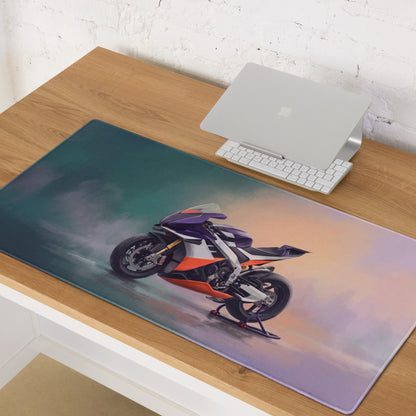Aprilia RSV4 Xtrenta Inspired Extended Gaming Mouse Pad, Large Desk Mat