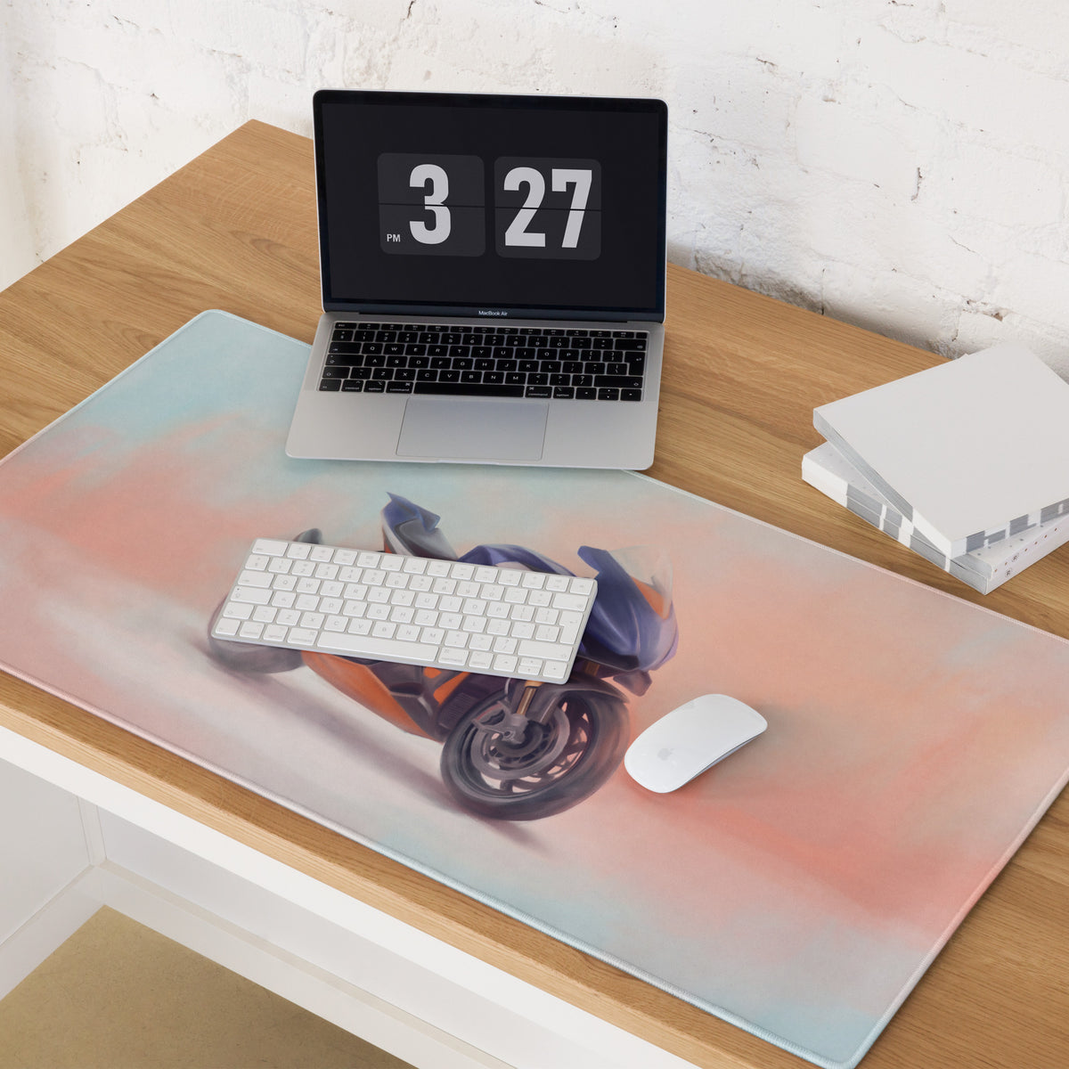 Aprilia RSV4 Xtrenta Inspired Large Mousepad, Premium Desk Mat for PC Setup