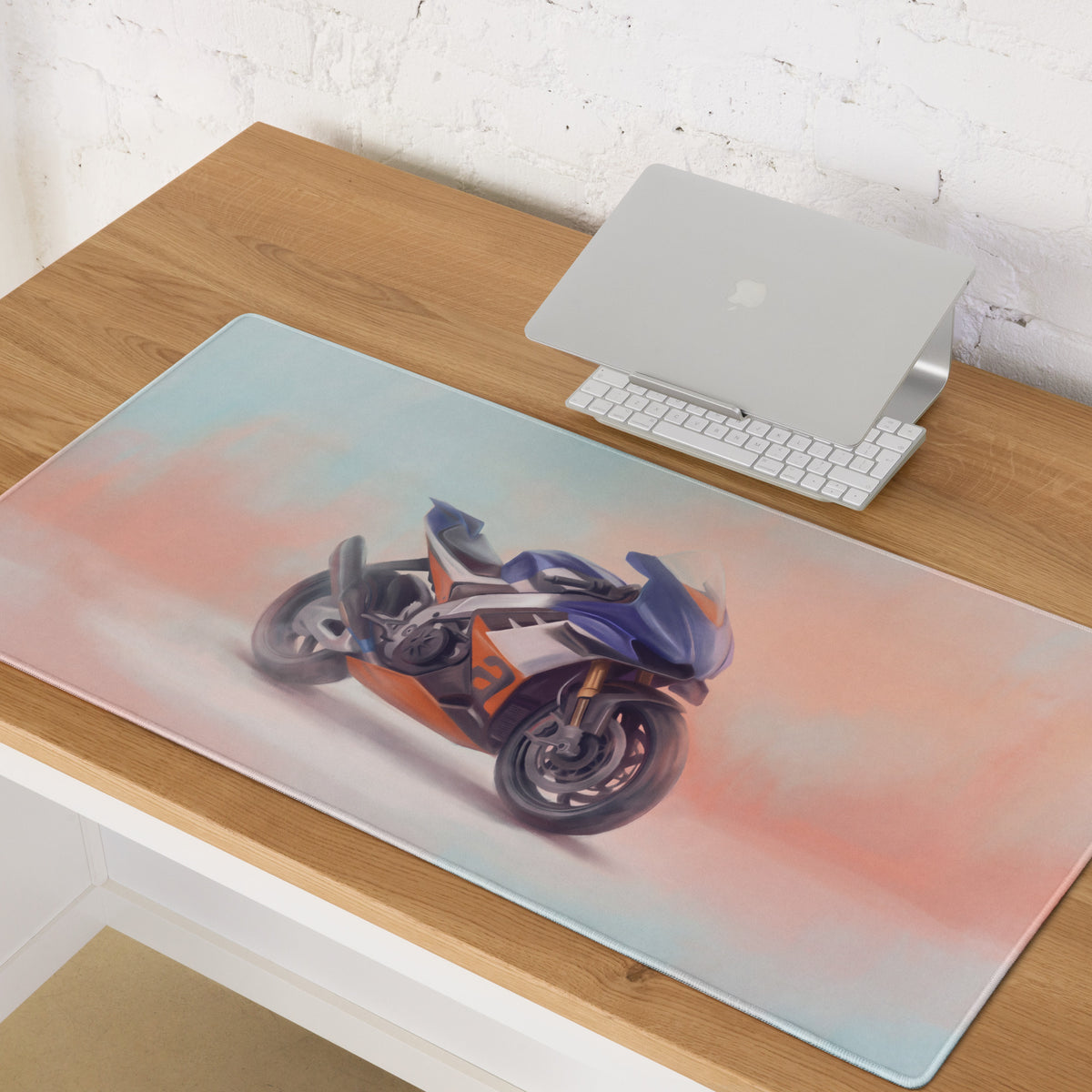 Aprilia RSV4 Xtrenta Inspired Large Mousepad, Premium Desk Mat for PC Setup