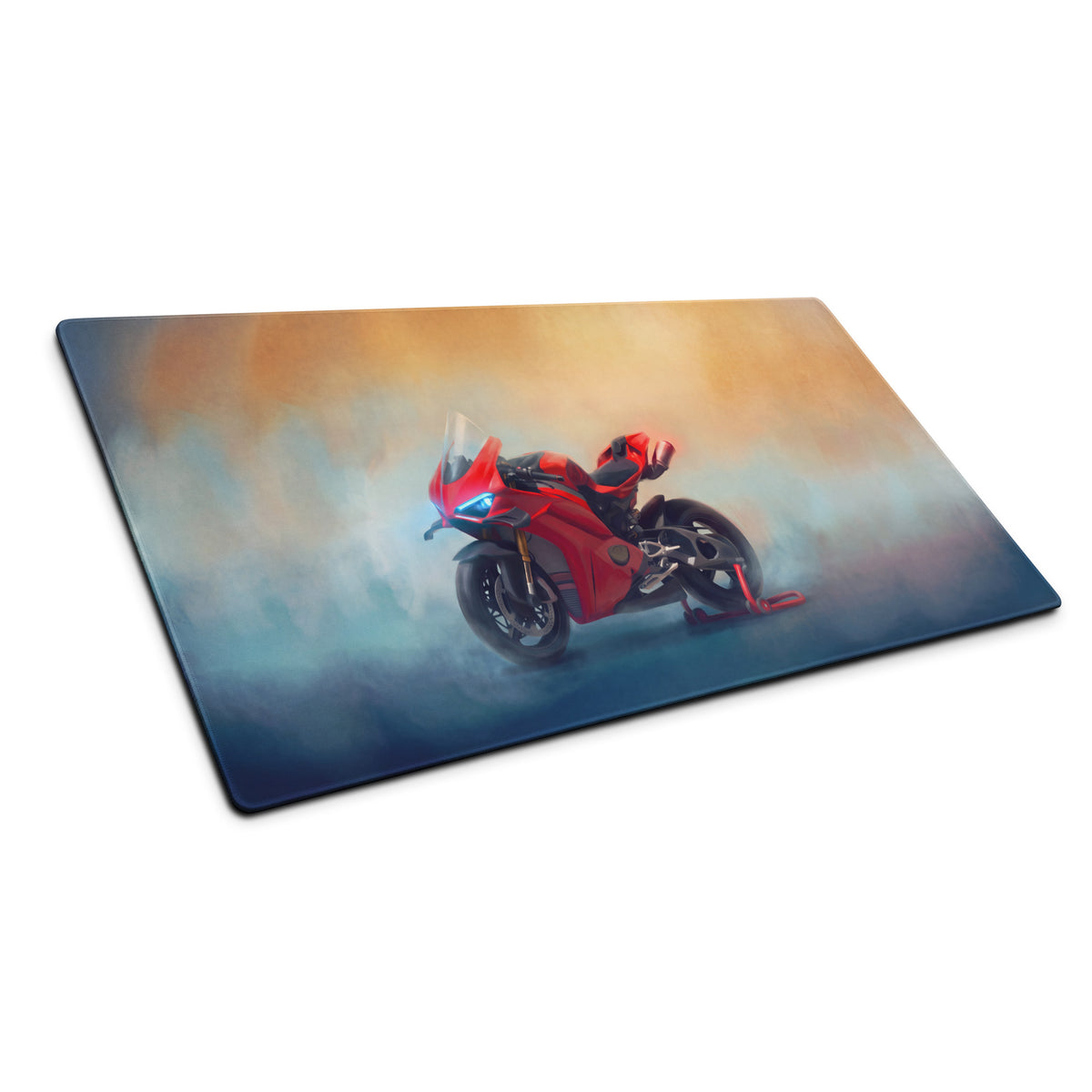 Ducati Panigale V4S Inspired Extended Mouse Pad, Large Desk Mat for Office & Gaming
