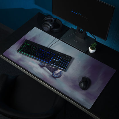 BMW S1000RR Inspired Extra Large Desk Mat, Aesthetic Mousepad for Gamers