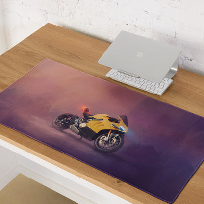 Ducati Panigale V4 Inspired Extended Gaming Mouse Pad, Large Desk Mat