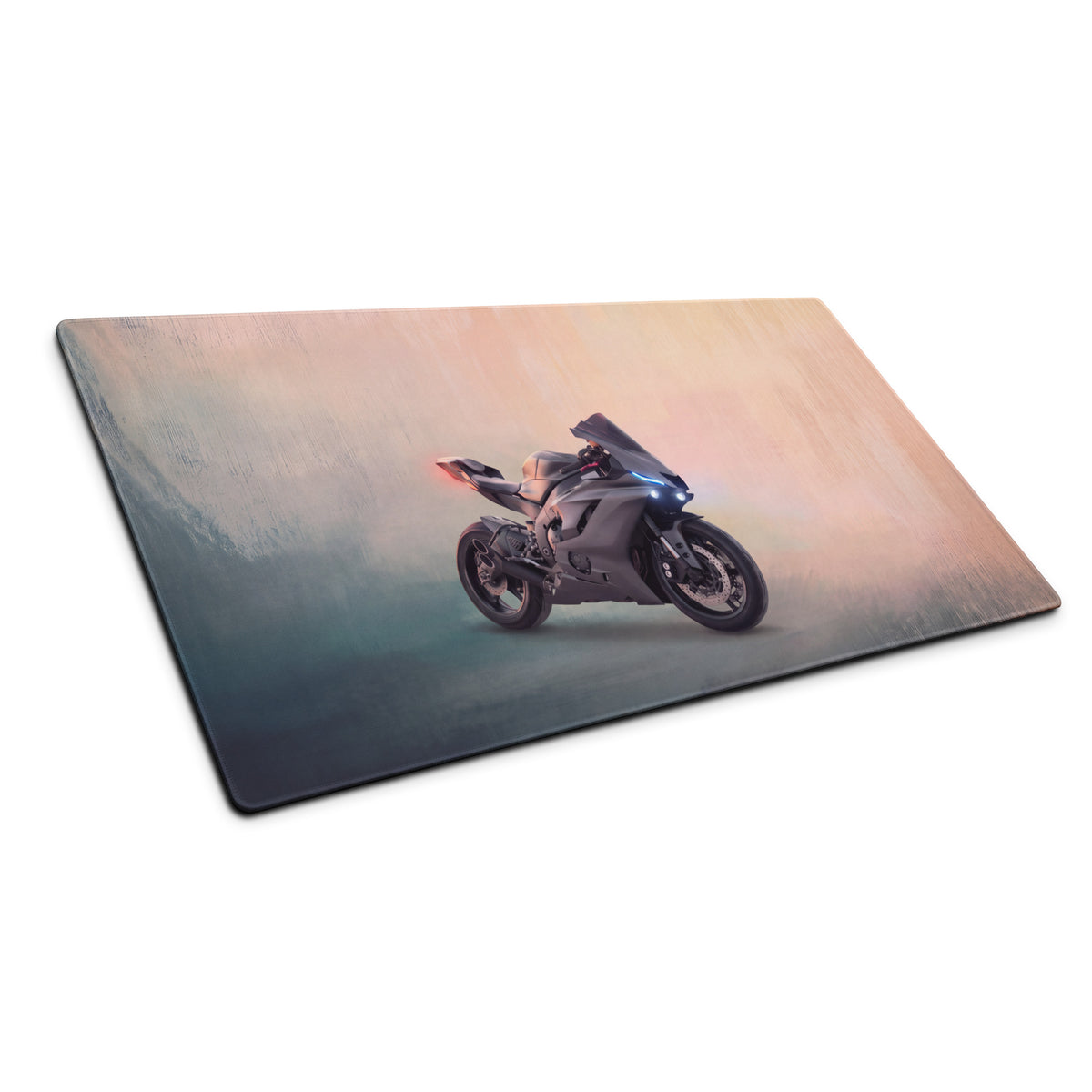 Yamaha YZF-R6 Inspired Gaming Desk Pad, Oversized Mouse Pad with Stitched Edges