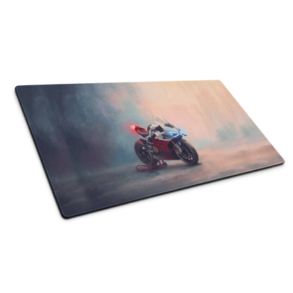 Ducati Panigale V4S Inspired Extra Large Desk Mat, Aesthetic Mousepad for Gamers