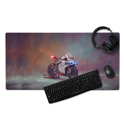 Ducati Panigale V4 SP Inspired Large Mousepad, Premium Desk Mat for Office & Setup