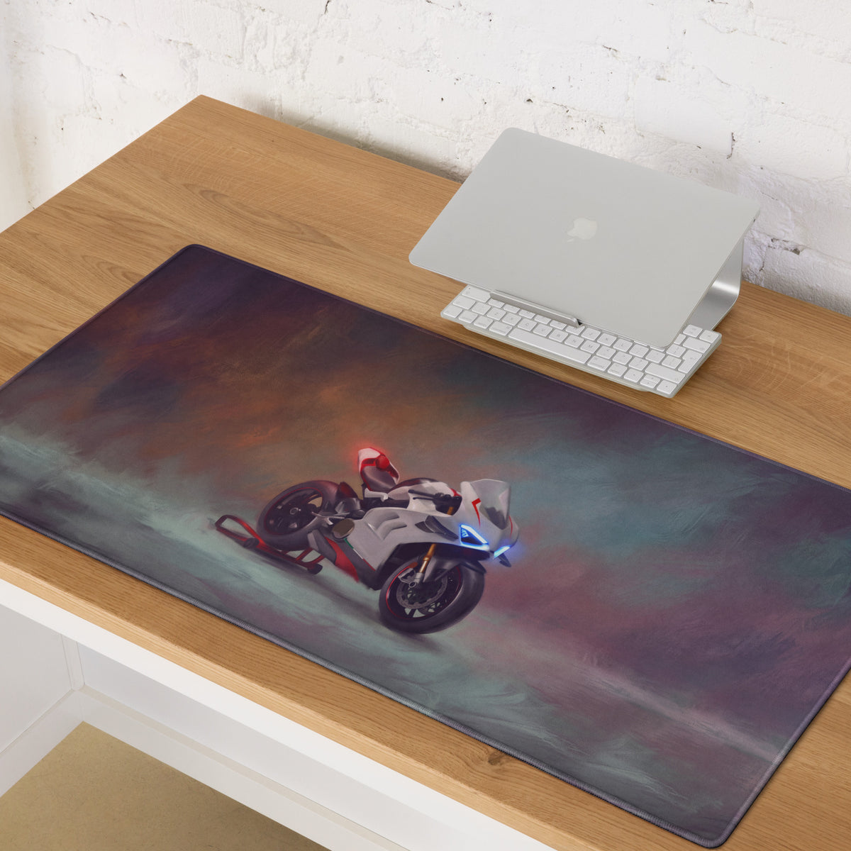 Ducati Panigale V4 SP Inspired Large Mousepad, Premium Desk Mat for Office & Setup