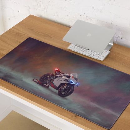 Ducati Panigale V4 SP Inspired Large Mousepad, Premium Desk Mat for Office & Setup