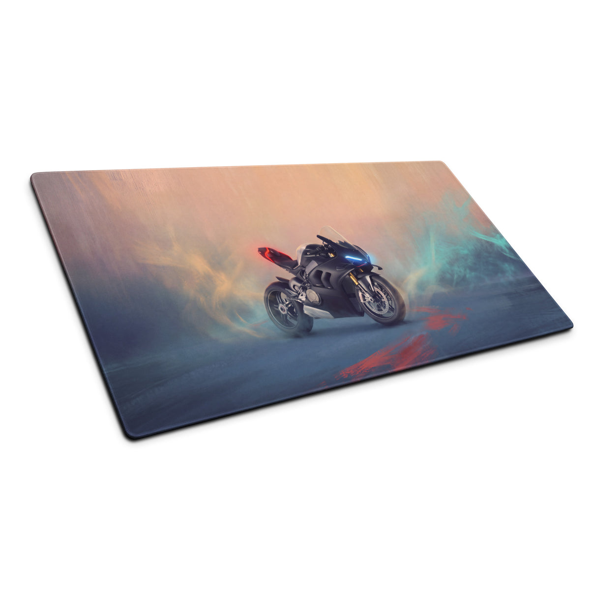 Ducati Panigale V4SP Black Inspired Extended Mouse Pad, Large Desk Mat for Office & Setup