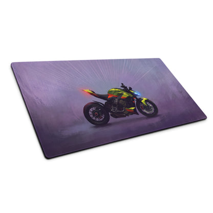 Ducati Streetfighter V4 Inspired Large Gaming Mousepad, Extended Desk Mat for Office Setup
