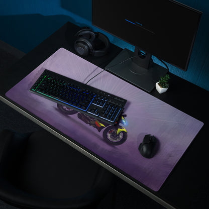 Ducati Streetfighter V4 Inspired Large Gaming Mousepad, Extended Desk Mat for Office Setup