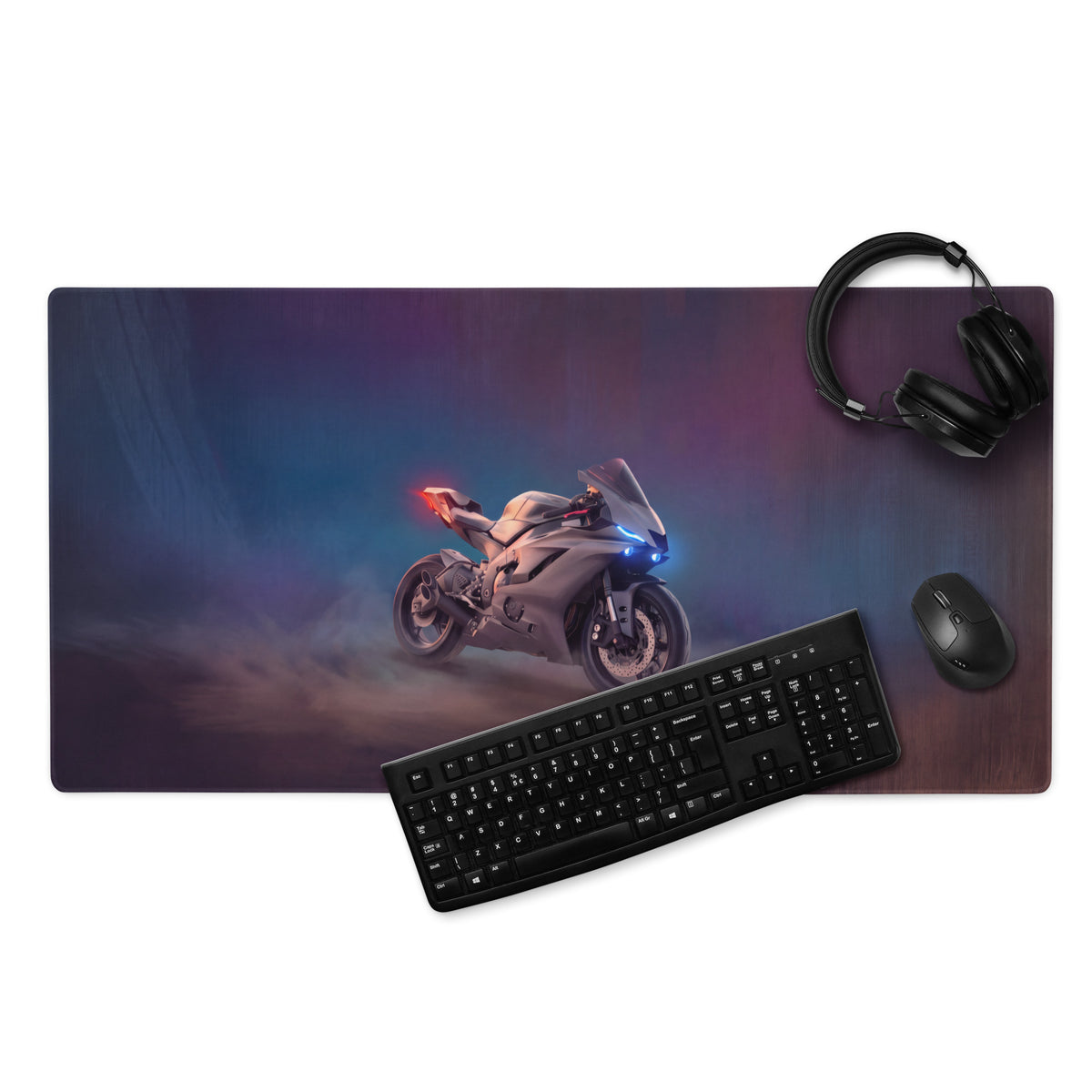 Yamaha YZF-R6 Inspired Extended Gaming Mouse Pad, Large Desk Mat for PC Setup