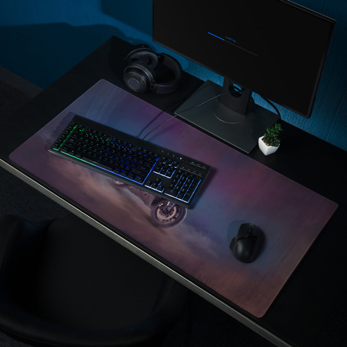 Yamaha YZF-R6 Inspired Extended Gaming Mouse Pad, Large Desk Mat for PC Setup
