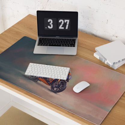 Aprilia RSV4 Xtrenta Inspired Extra Large Desk Mat, Aesthetic Mousepad for Gamers