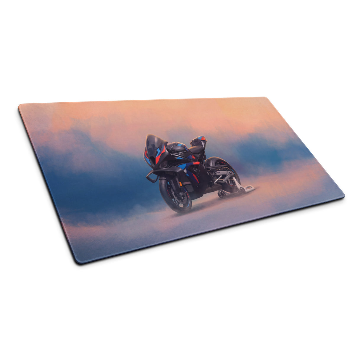 BMW M1000RR Inspired Extended Gaming Mouse Pad, Large Desk Mat for PC Setup