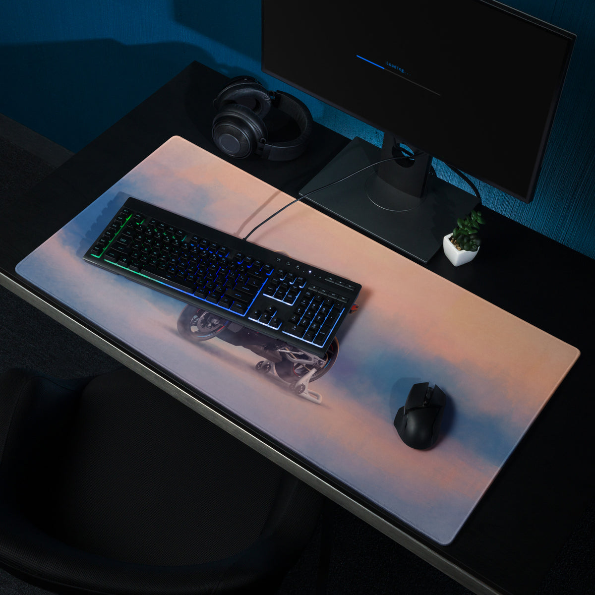 BMW M1000RR Inspired Extended Gaming Mouse Pad, Large Desk Mat for PC Setup
