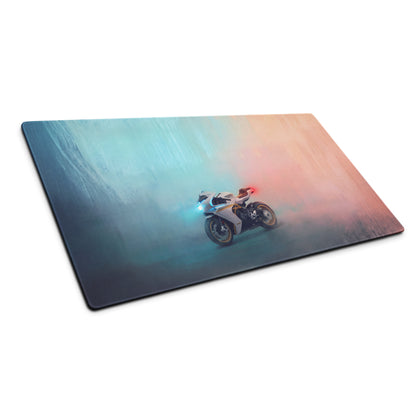 MV Agusta Superveloce Inspired Extra Large Gaming Mousepad, Non-Slip Stitched Edges Desk Mat