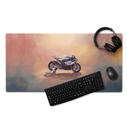 BMW S1000RR Inspired Large Mouse Pad, Smooth Surface Racing Desk Accessory