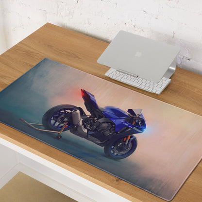 Yamaha R1 Inspired Giant Desk Mat, Waterproof Speed Edition Gaming Mousepad