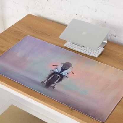 BMW S1000RR Inspired Large Mouse Pad, Sportbike Racing Desk Mat, Non-Slip Gaming Accessory