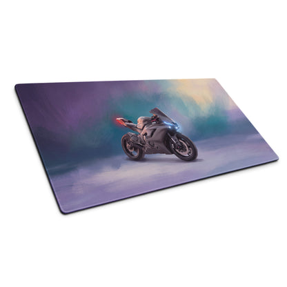 Yamaha R6 Inspired Extra Large Gaming Mouse Pad, Sport Motorcycle Desk Accessory