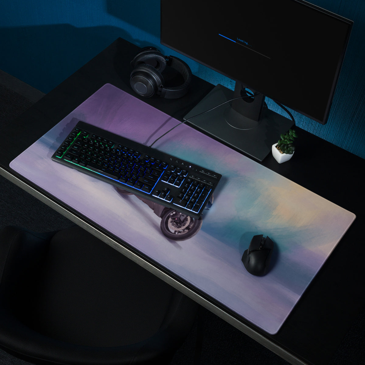 Yamaha R6 Inspired Extra Large Gaming Mouse Pad, Sport Motorcycle Desk Accessory