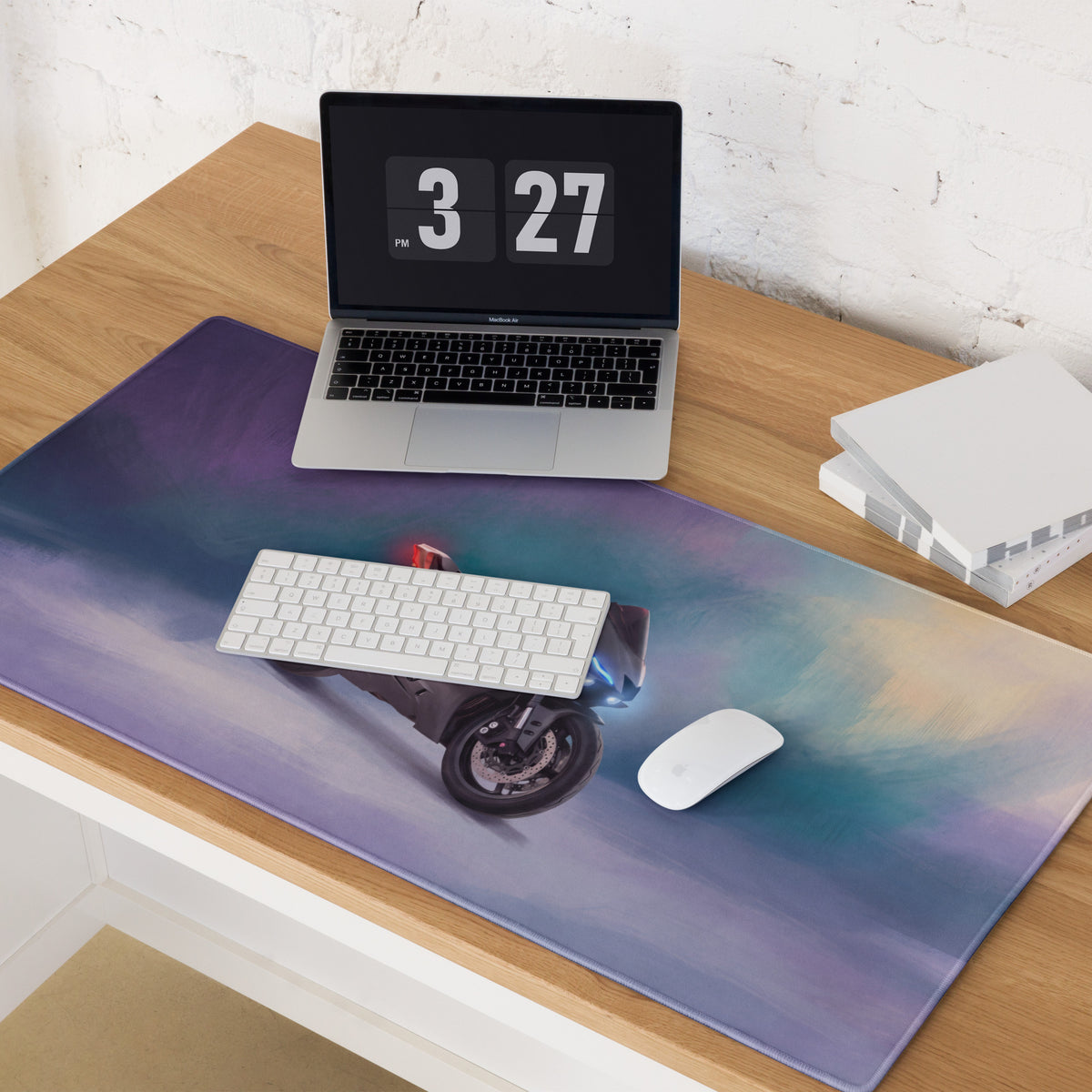 Yamaha R6 Inspired Extra Large Gaming Mouse Pad, Sport Motorcycle Desk Accessory