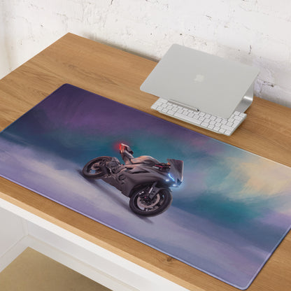 Yamaha R6 Inspired Extra Large Gaming Mouse Pad, Sport Motorcycle Desk Accessory
