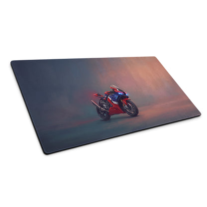Honda CBR1000RR-R Inspired Extra Large Gaming Mouse Pad, Racing Superbike Desk Accessory, Waterproof Surface