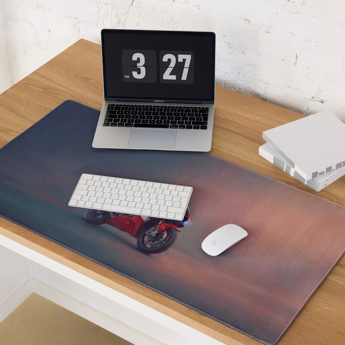 Honda CBR1000RR-R Inspired Extra Large Gaming Mouse Pad, Racing Superbike Desk Accessory, Waterproof Surface