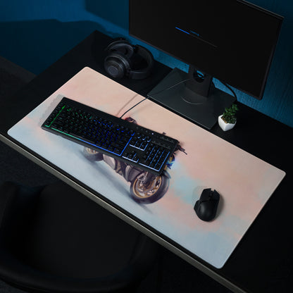 Ducati Streetfighter V4 Inspired Large Mouse Pad, Naked Superbike Desk Accessory, Non-Slip Rubber Base