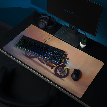 Ducati Streetfighter V4 Inspired Extra Large Gaming Mousepad, Naked Superbike Desk Mat, Non-Slip Surface