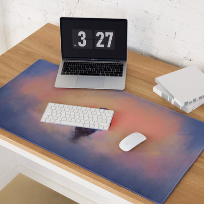 BMW S1000RR Inspired Extended Desk Pad, Racing Motorcycle Office Decor, Waterproof Surface