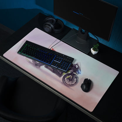 Ducati Panigale V4 Lamborghini Inspired Large Mouse Pad, Carbon Edition Gamer Gift, Waterproof Tracking Surface
