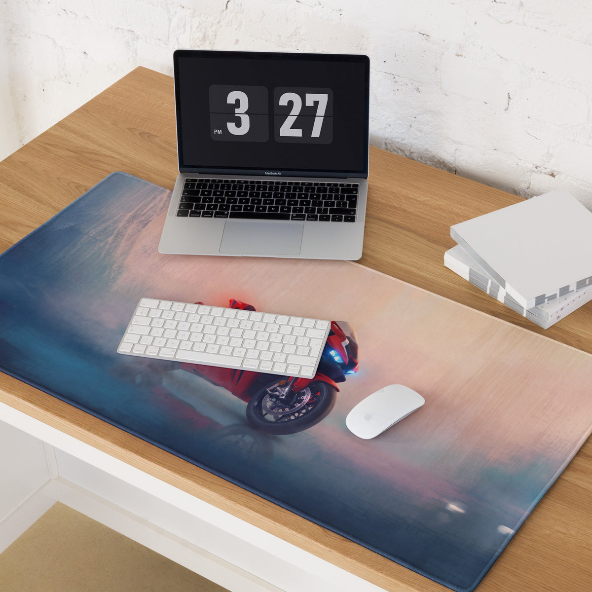 Honda CBR1000RR-R Inspired Large Mouse Pad, Supersport Gamer Gift, Waterproof Surface