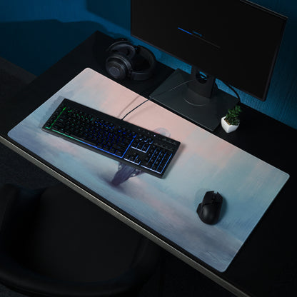 BMW M1000RR Inspired Extra Large Desk Pad, Motorsport Blue and Red Gamer Mousepad