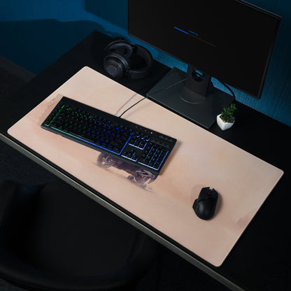 BMW M1000RR Inspired Carbon Edition Desk Mat, Dark Motorsport Gamer Mousepad